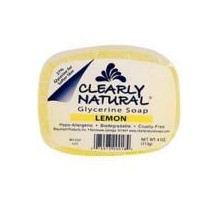 Clearly Naturals Lemon Soap (1x4 Oz)