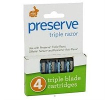 Preserve Triple Razor Blades Refill (6x4 Pk)